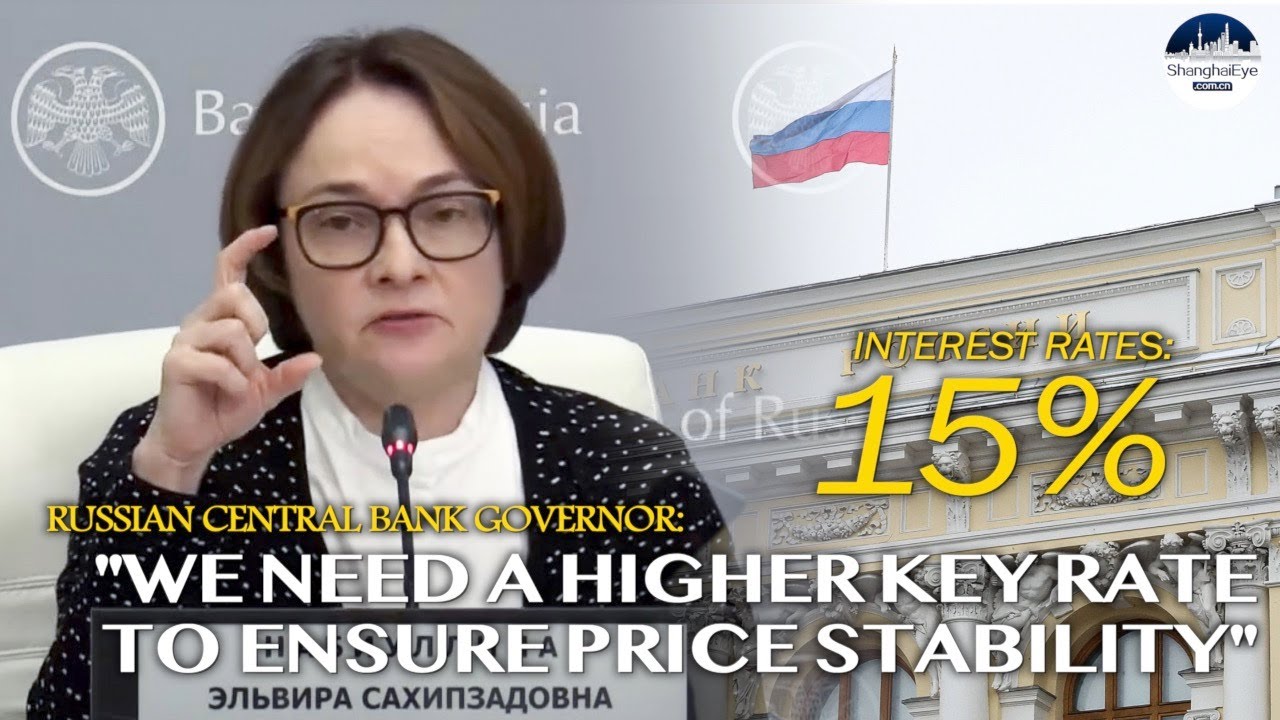 Russian central bank raises interest rate to 15%