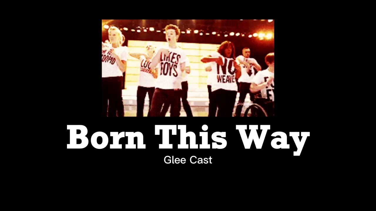 Glee Cast - Born This Way (slowed + reverb)