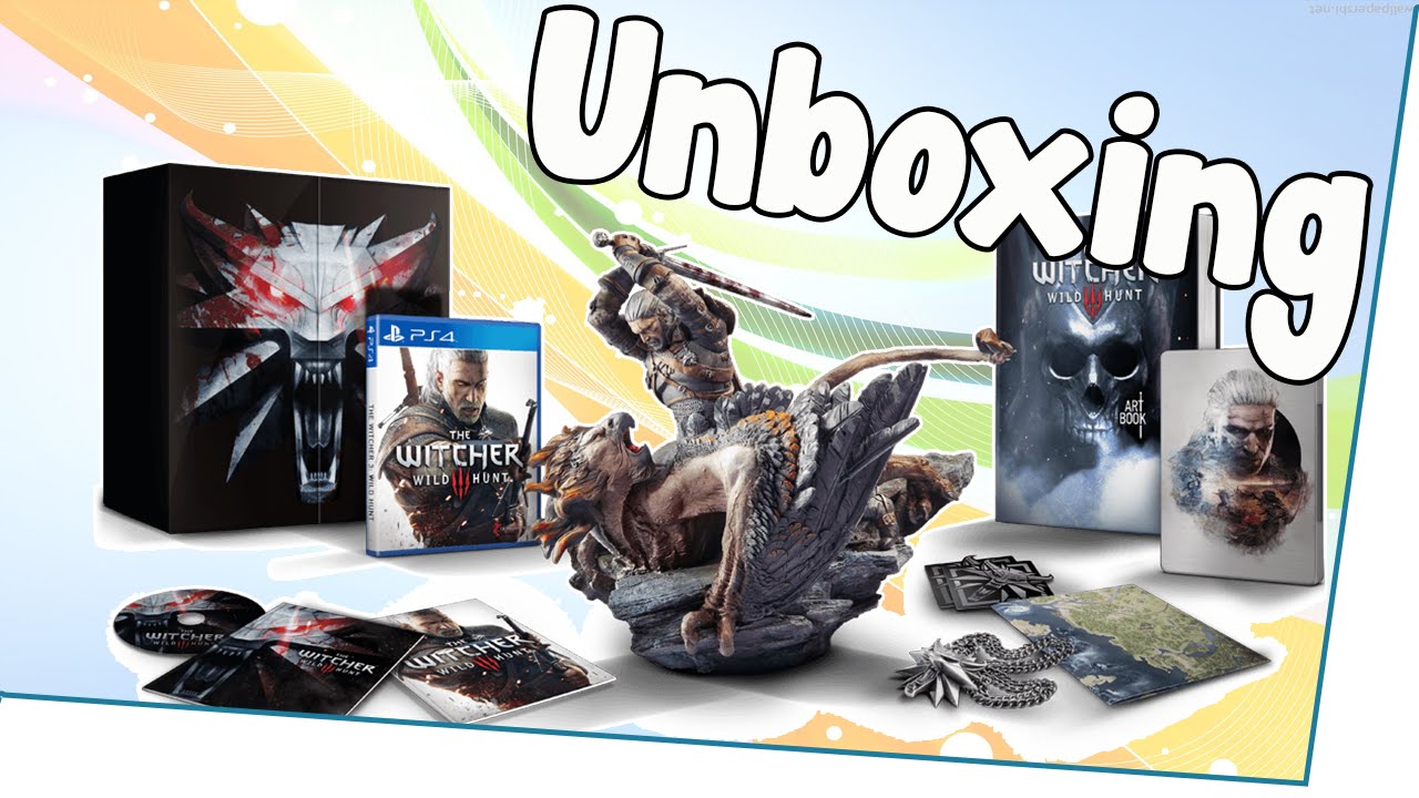Unboxing: The Witcher 3 (Reallife Video) | Earliboy