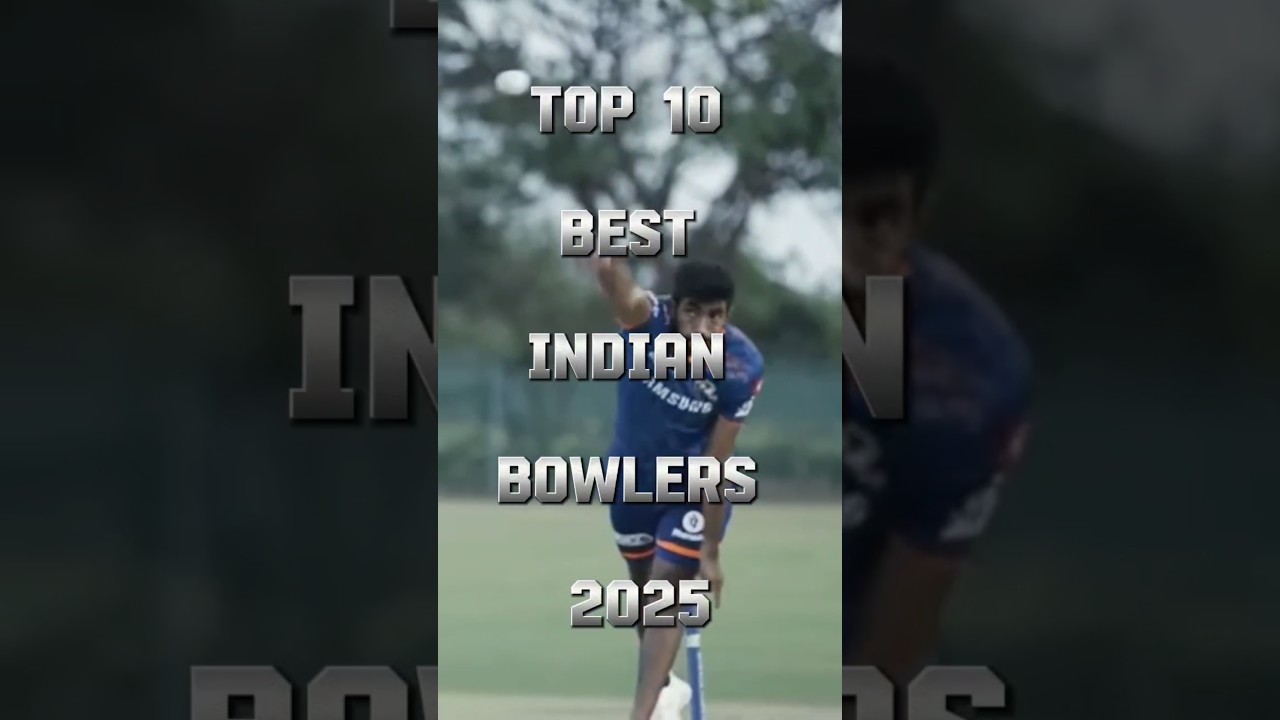 🤯Top 10 best Indian bowler in 2025!🏏 