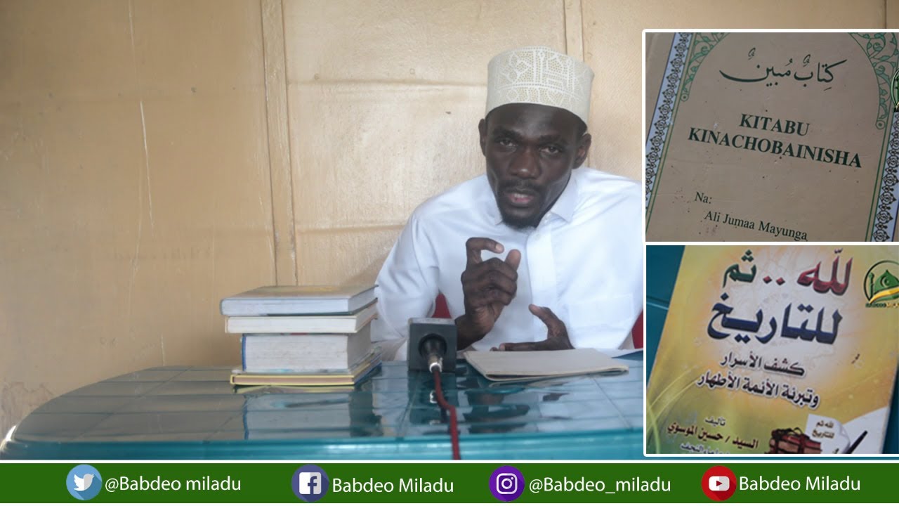VITABU VYA MASHIA VINAVYOHALALISHA KUMUINGILIA MKE KINYUME NA MAUMBILE , WANAMTUKANA SHEIKH SAMIR