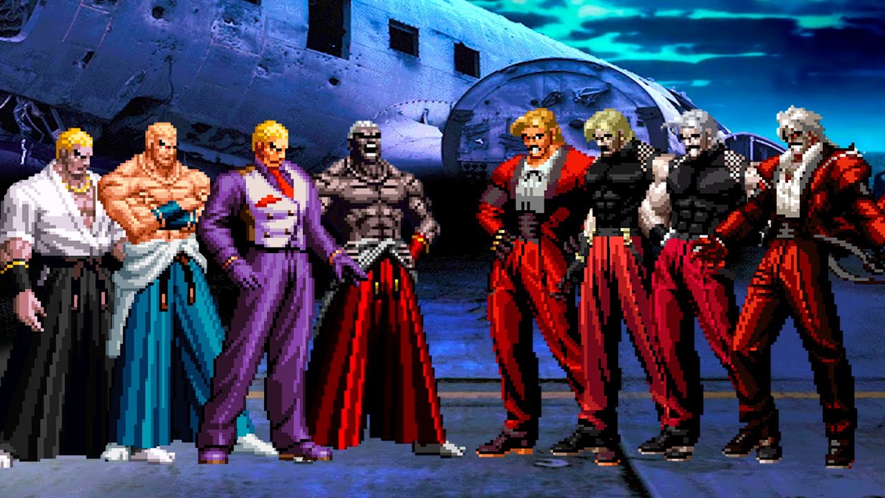 [KOF Mugen] Geese Howard Team vs Rugal Team