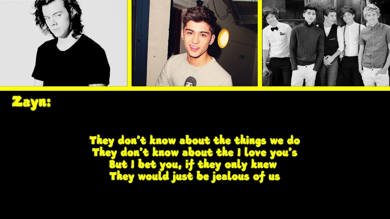 One Direction - They Don't Know About Us Color Coded Lyrics