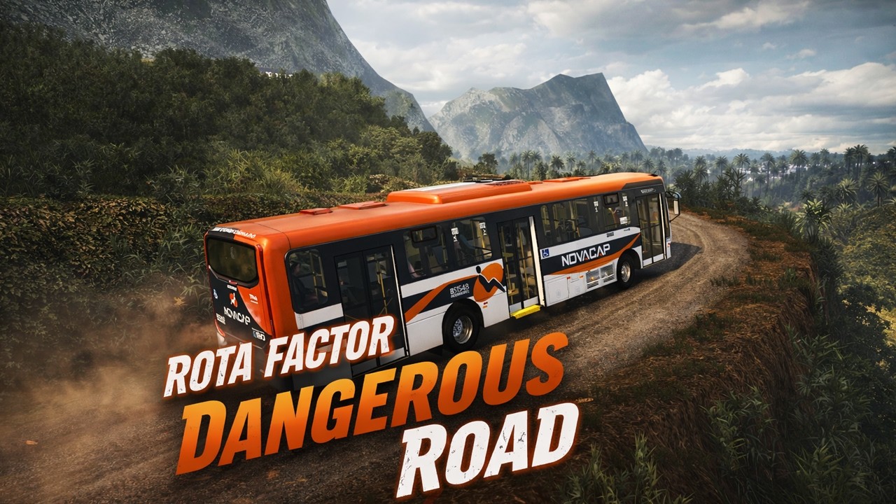 ETS2 Rota Factor Mod Gameplay | Caio Apache Vip V Realistic Bus Simulator 2026 (No Commentary)