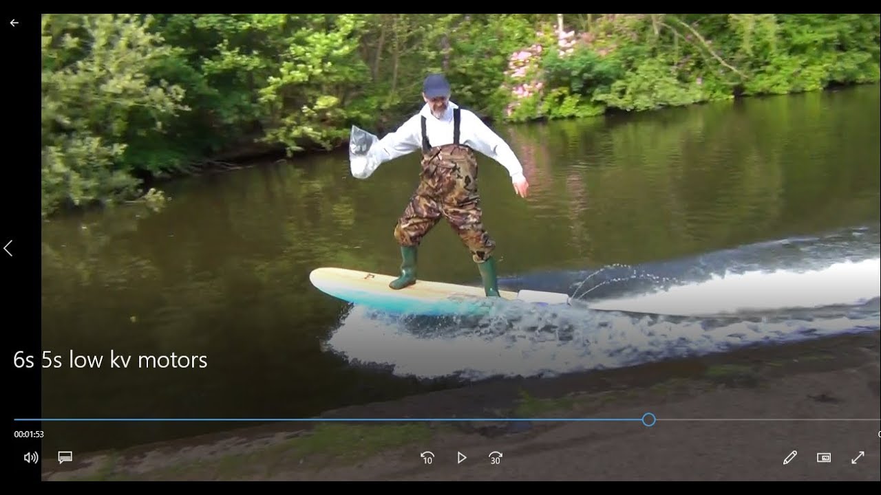 E SURFING on 6s and 5s low kv motors