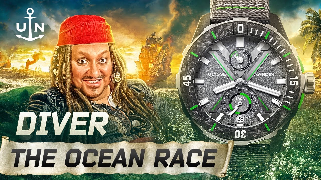 Лучшие дайверские часы Ulysse Nardin Diver The Ocean Race
