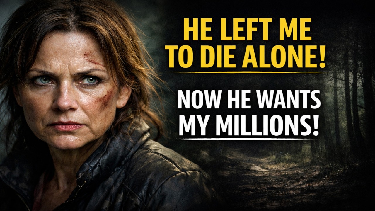 My Husband Left Me To Die In The Woods. He Came Back A Year Later For My Fortune...