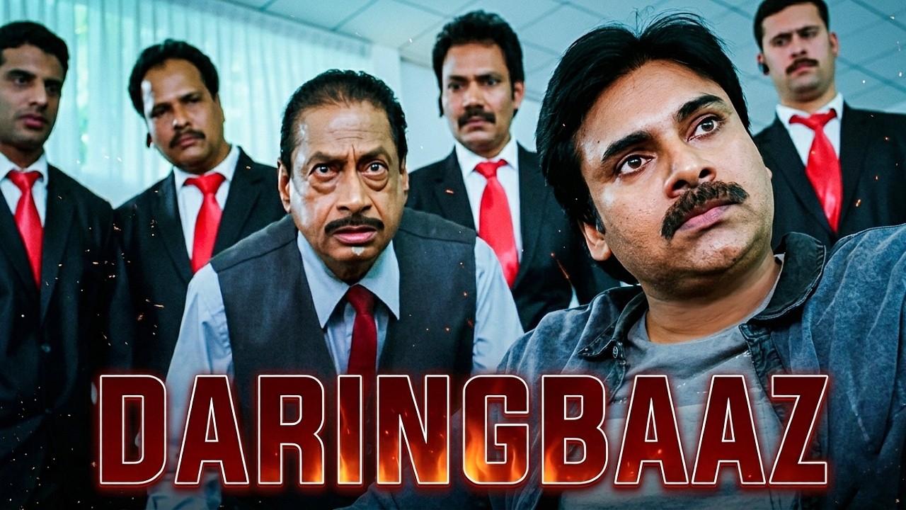 Pawan Kalyan की साउथ ब्लॉकबस्टर हिंदी डब्ड मूवी | Pawan Kalyan New Movie | DARINGBAAZ