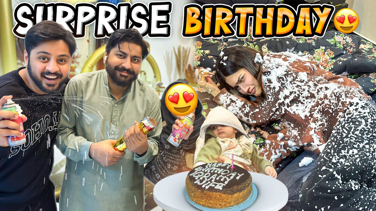 AREEB PHIR TIME PY WISH KERNA BHOL GAYE 😡 | Susral Walon Ki Taraf Sy Surprise Birthday 😍🎉