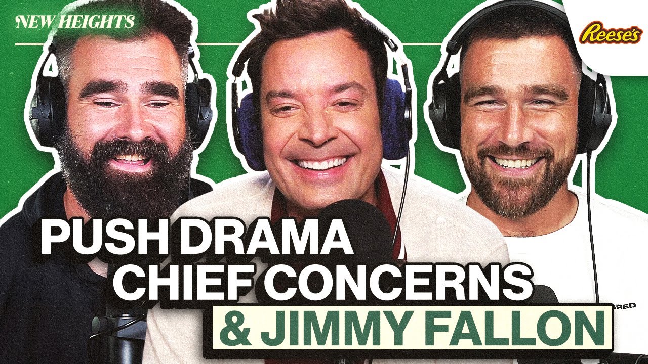 Travis on Crucial Drop, Jason's Tired of Talkin' Tush & Fightin' Grandma with Jimmy Fallon | Ep 154
