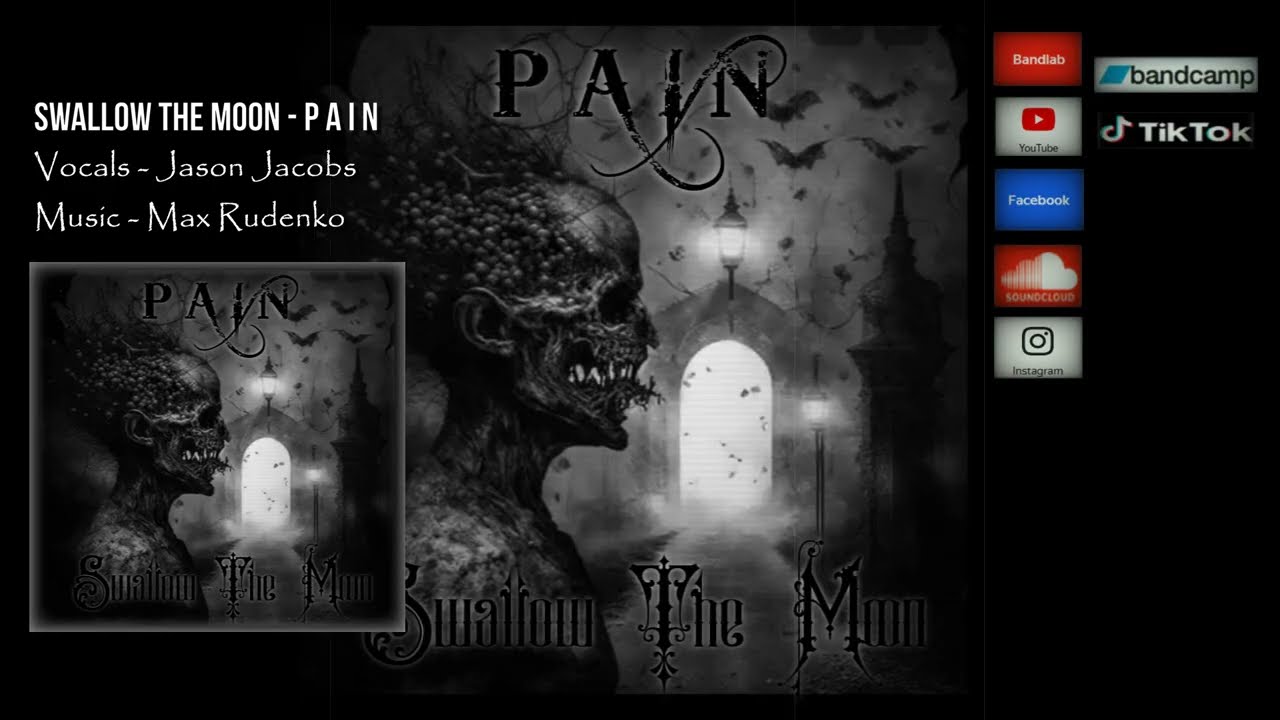 Swallow The Moon - P A I N | OFFICIAL  #Funeral #atmospheric #post_black #MelodicDeathDoom