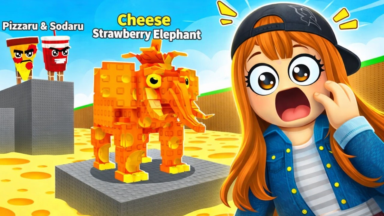 СЫРНОЕ СОБЫТИЕ в Survive Lava For Brainrots...