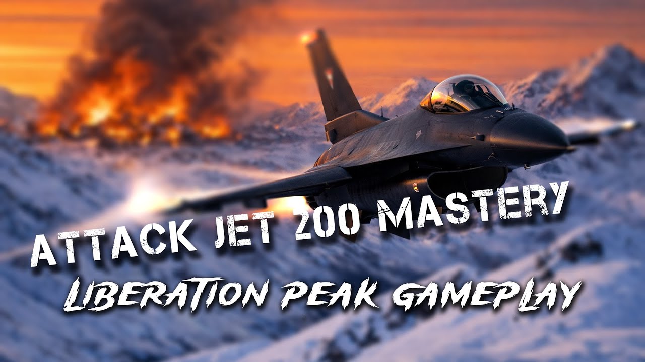F61/F39 Jet Mastery 200+ Liberation Peak Gameplay