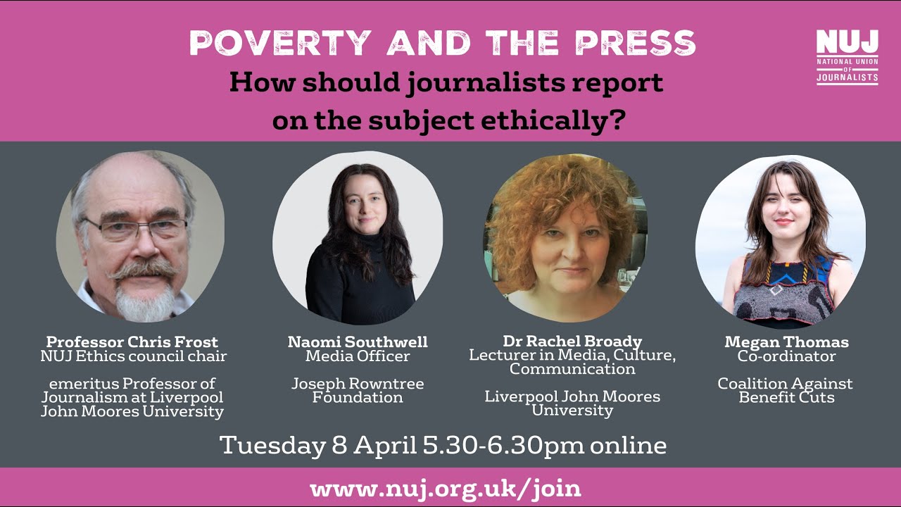 Poverty and the press: how should journalists report on the subject ethically?