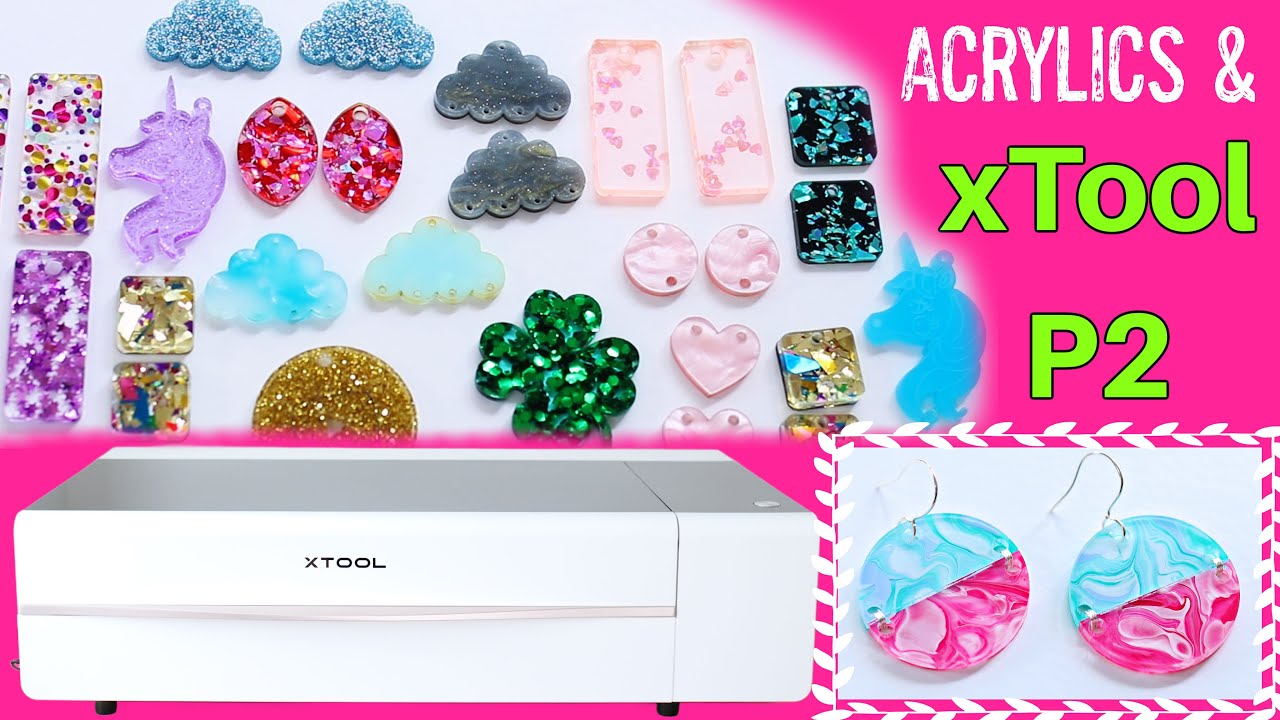 Can This CO2 Laser Cut All These Acrylics? xTool P2 Challenge
