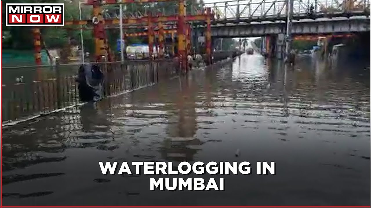 Monsoon Mayhem in Mumbai: waterlogging creates traffic jam