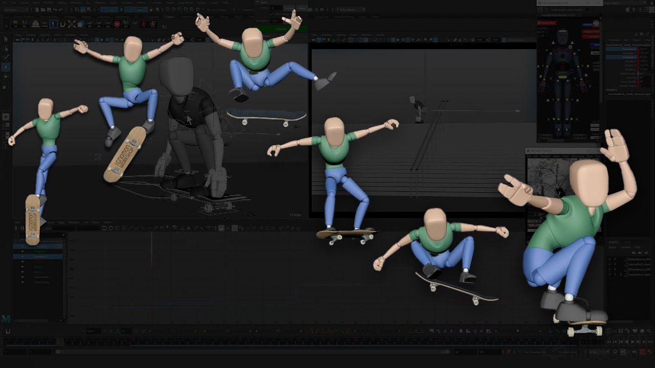 Animating Body Mechanics in Maya With Kelly Vawter