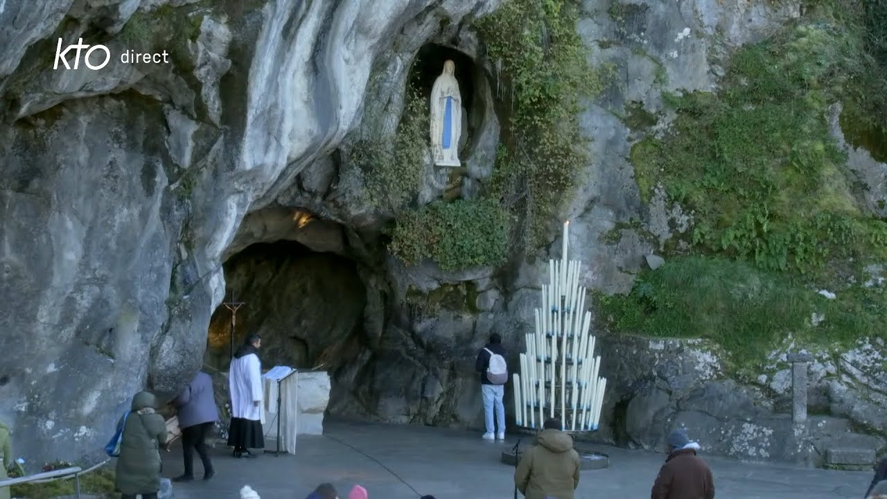 Chapelet du 5 janvier 2026 à Lourdes