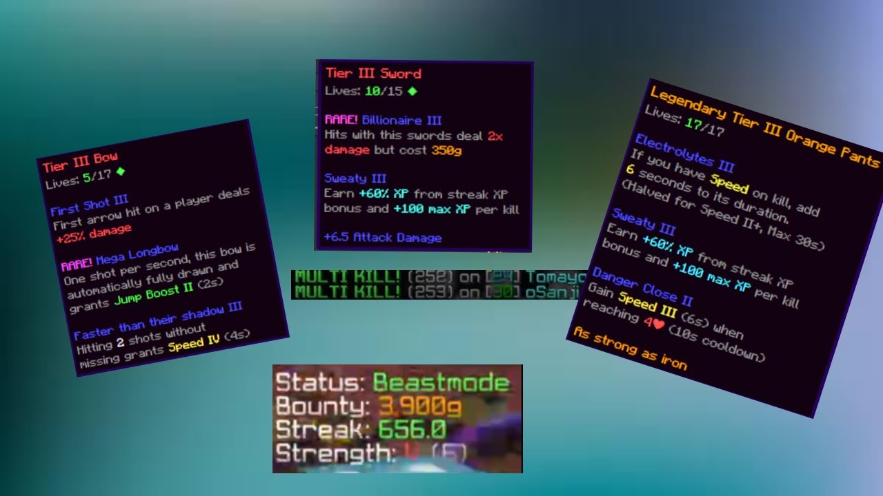 Chill streaking w/ bill3 and speed 4! 700 streak - satisfying hypixel pit