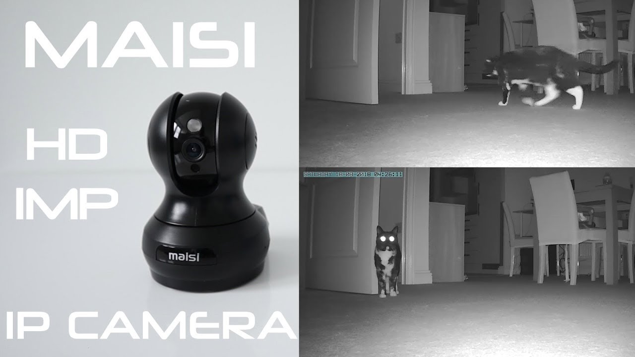 Maisi HD 1MP Security Camera Setup and Review