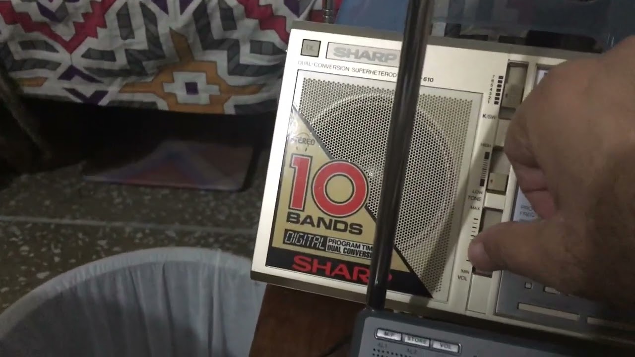 Radio DEGEN DE1103 PLL VS Sharp FV-610
