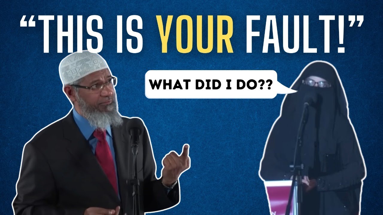 Zakir Naik HUMILIATES Niqabi Woman | Dissecting Apologetics