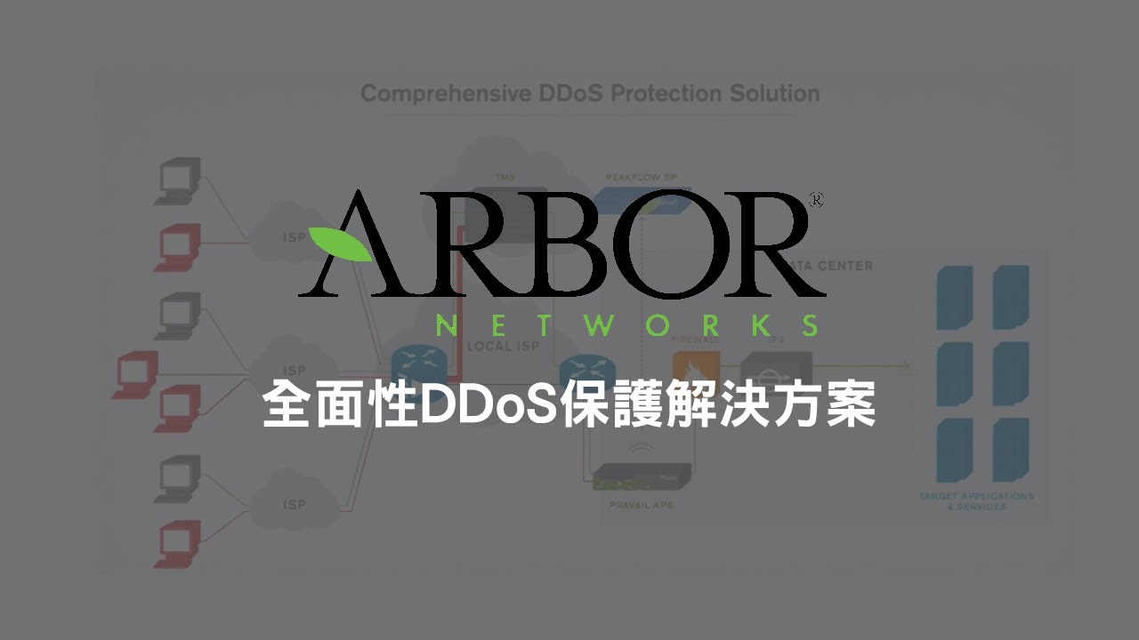 《D-Link 專業代理》Arbor Networks - Arbor DDoS