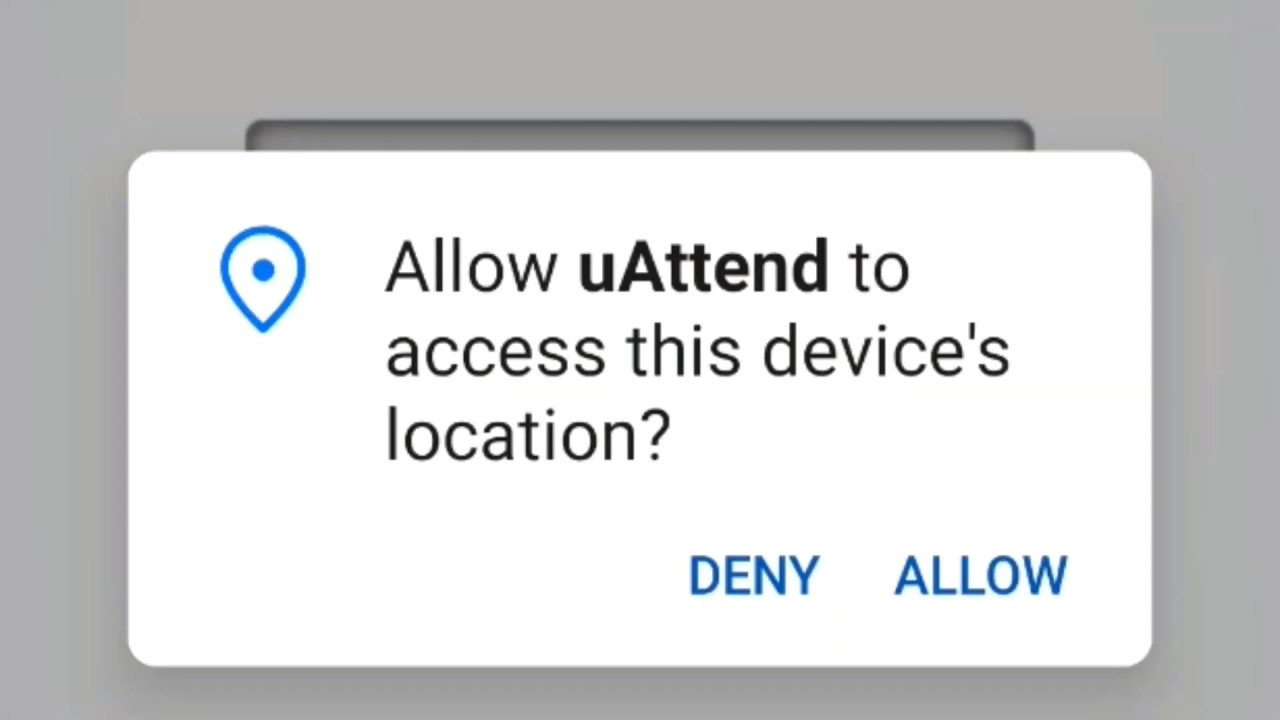 uAttend App for Admins