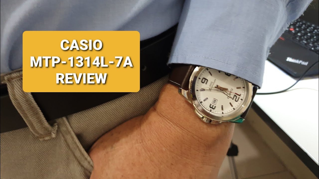 Обзор CASIO MTP-1314L-7AV — стильные и практичные повседневные часы