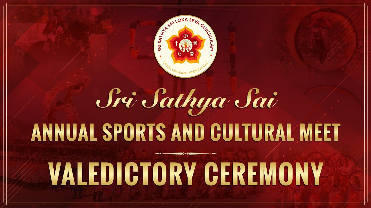 Sri Sathya Sai Annual Sports And Cultural Meet 2024 - Valedictory Session | Live | 19 Jan, Evening