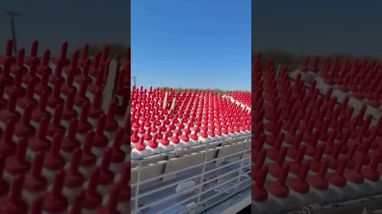 C&oacute;mo Alimentan Cientos De Terneras A La Vez?🐄 #datoscurisos #curiosidades #ganaderias