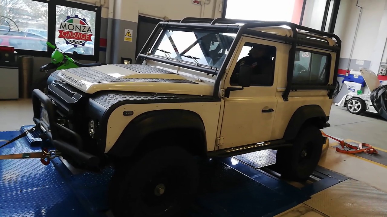 Test Dynojet  defender Td4 2200 Mixed Dual Fuel Diesel-Gpl By herero 4x4 part 2