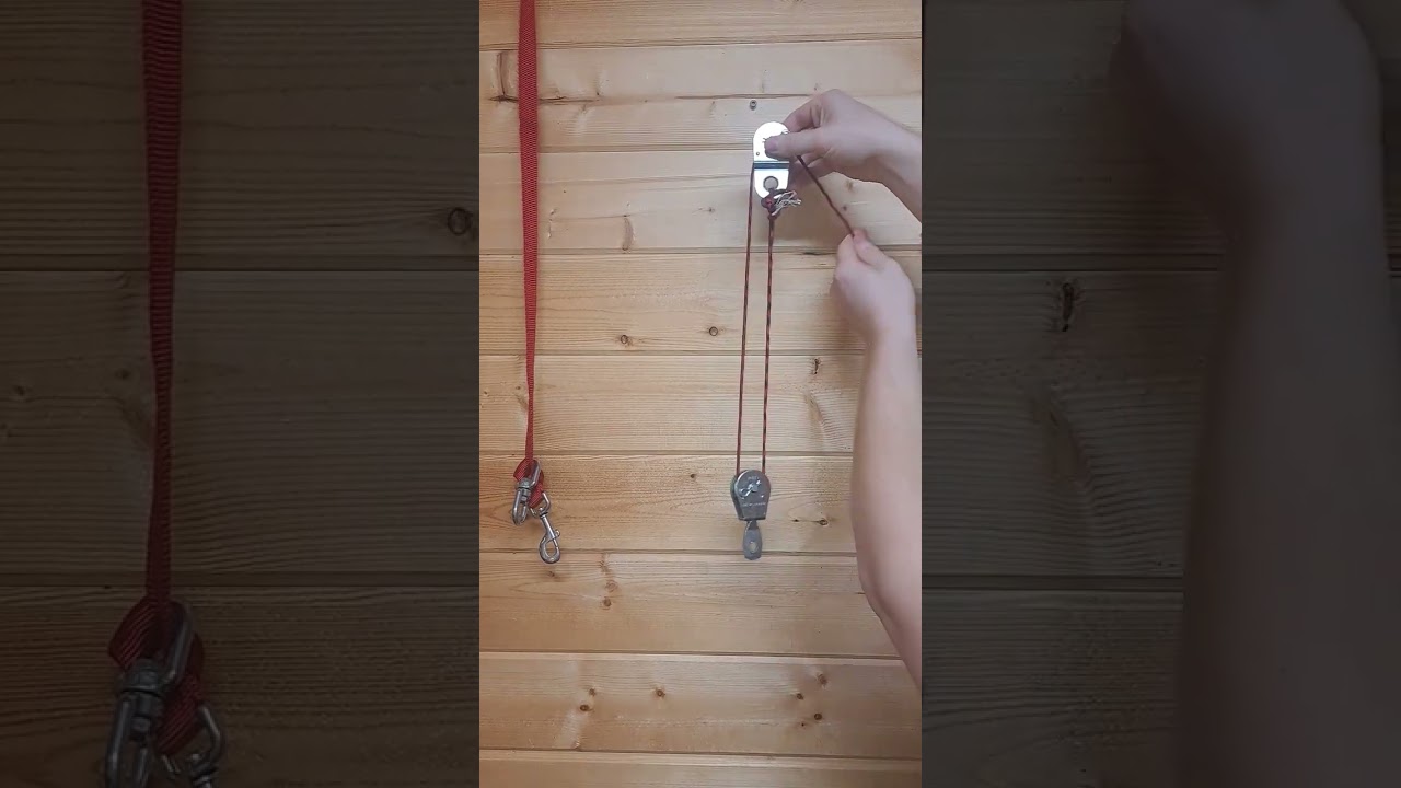 The Double Pulley : Mechanical Principals 6