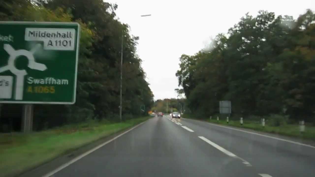 Thetford to Barton Mills 121028