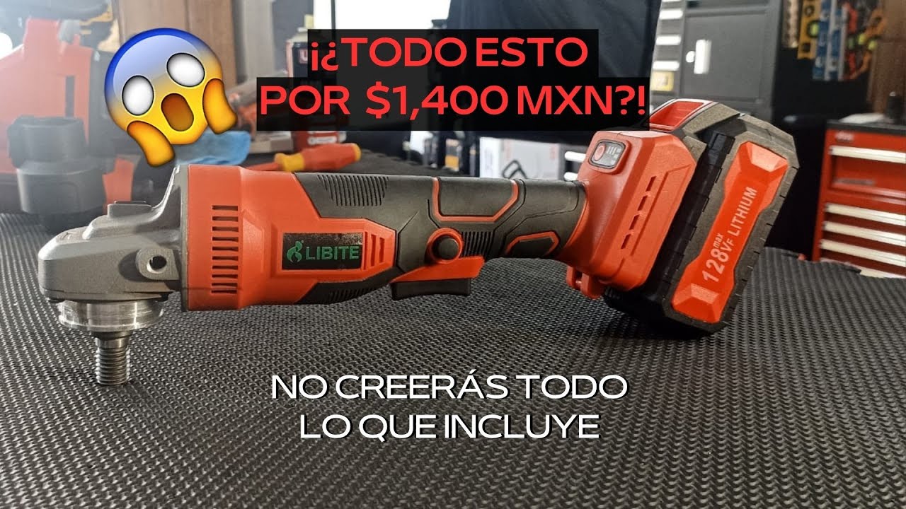 ESMERIL DE $1,400 MXN / NO CREERÁS TODO LO QUE INCLUYE