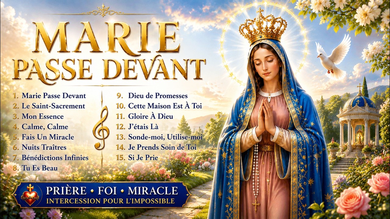 MARIE PASSE DEVANT : La Prière d'Intercession pour l'Impossible (Débloquer Votre Vie) #Protection