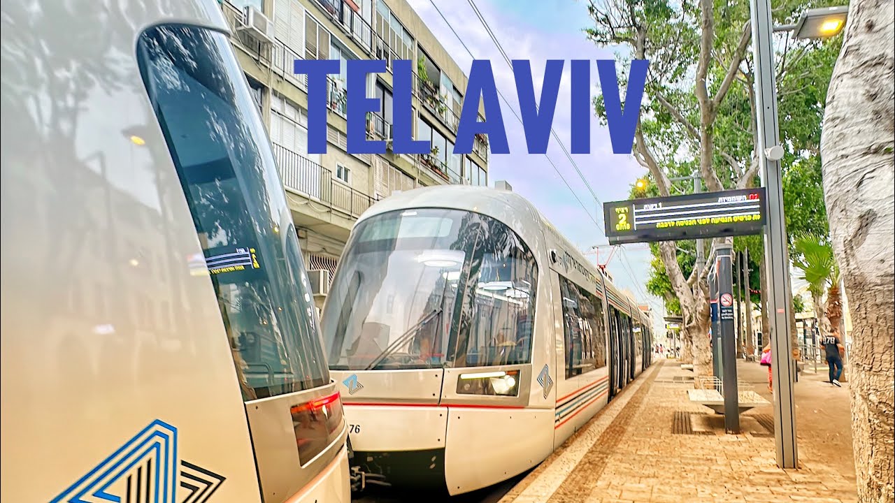 ISRAEL TEL AVIV TODAY: Exploring the City By Amazing Rail System