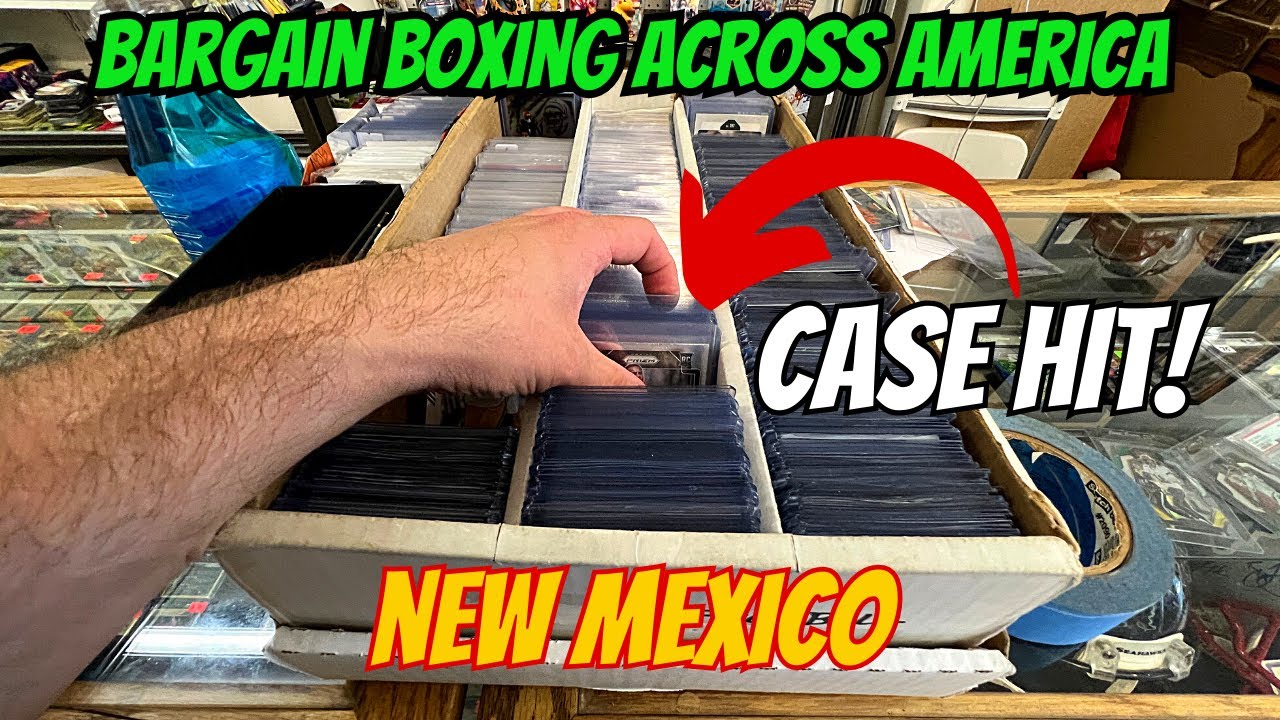 Big Bargain Box Sports Cards Finds in New Mexico!