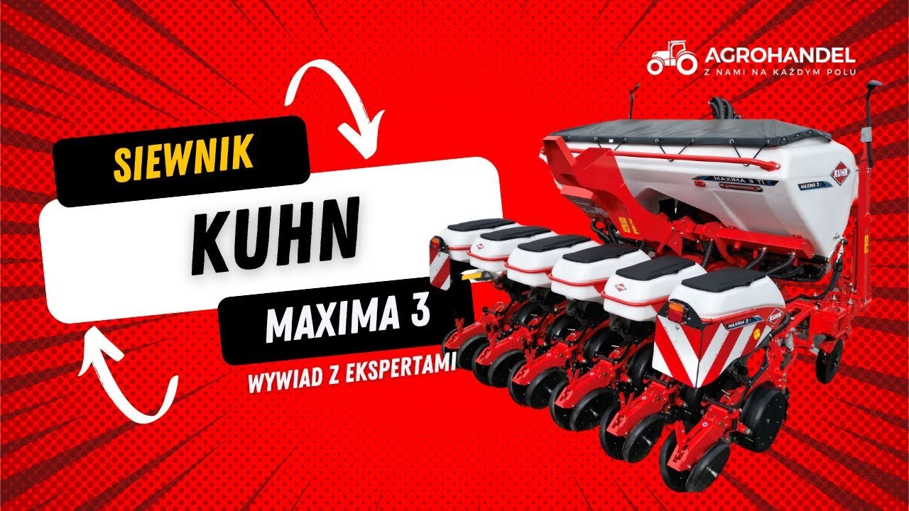 Siewnik KUHN MAXIMA 3: mistrzowski wysiew 🌱 | Wywiad z Ekspertem