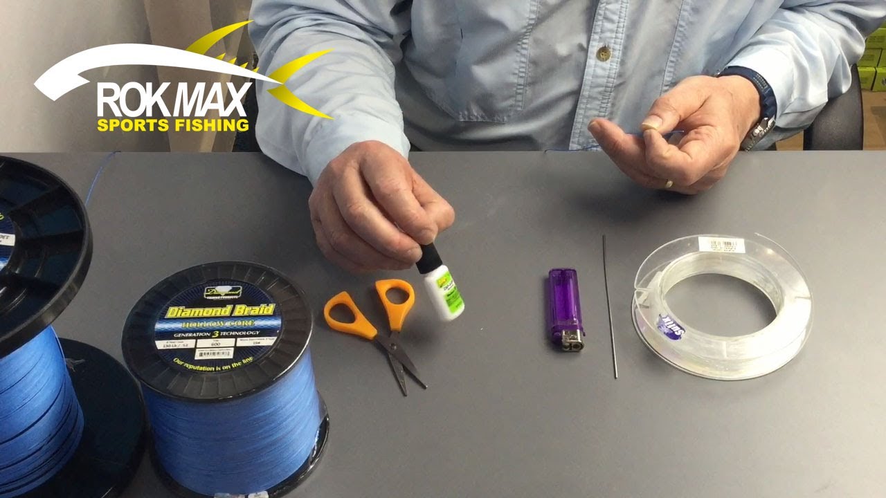 How to Splice Hollow Core Braid to a Mono Top Shot