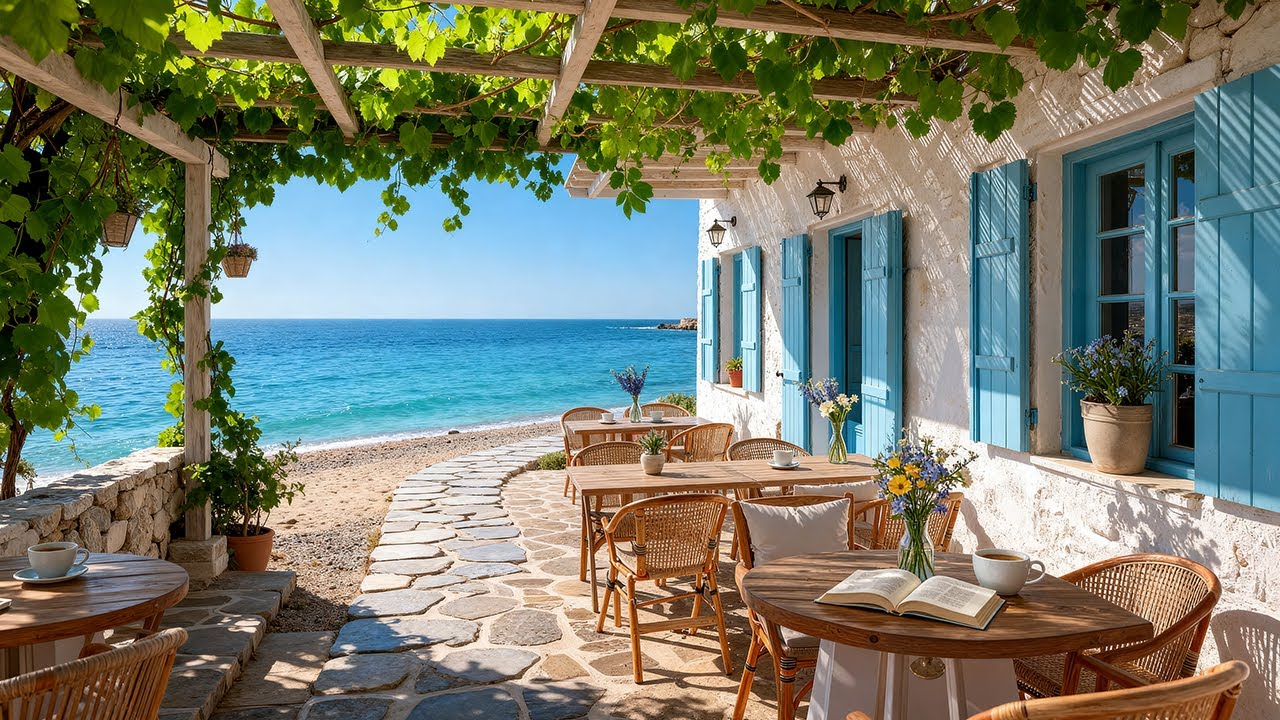 Soft Seaside Jazz Music - Relaxing Jazz For Happy and Peace Morning - Morning Jazz Delight