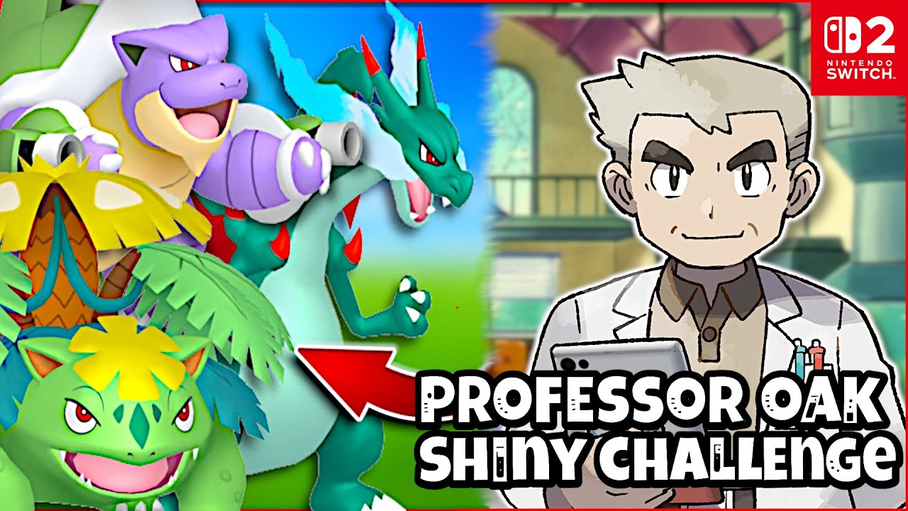 Shiny Only Professor Oak's Challenge -  Gym 1/8