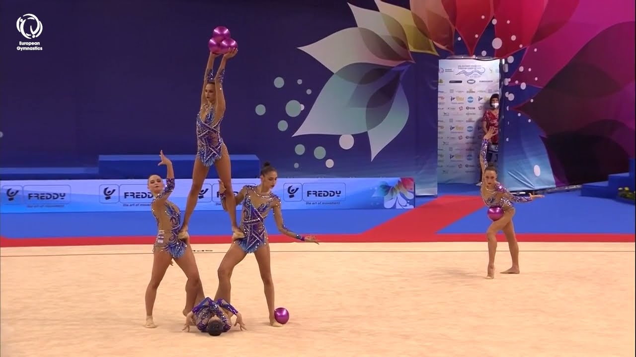 Israel - 2021 Rhythmic European bronze medallists, 5 balls