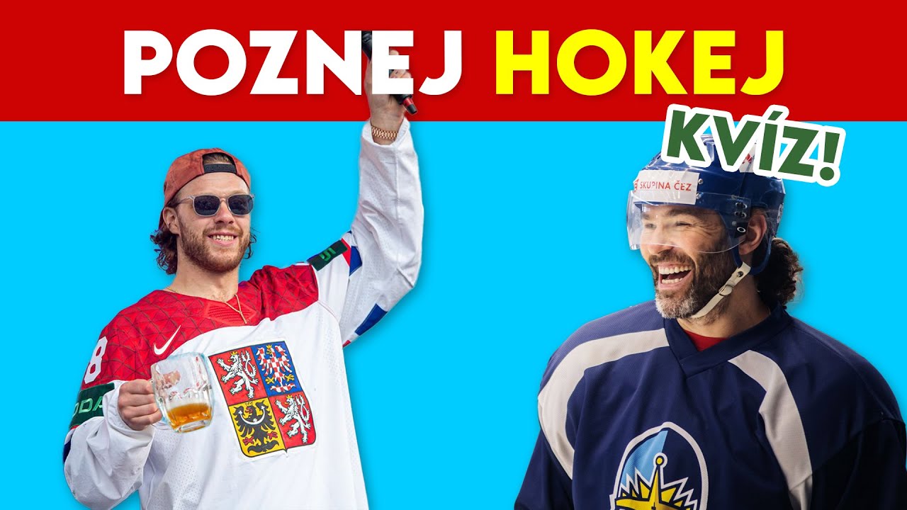 Jak Dobře Znáš Hokej? 🏒 | Ultimátní Hokejový Kvíz | Jaromír Jágr, David Pastrňák, Wayne Gretzky