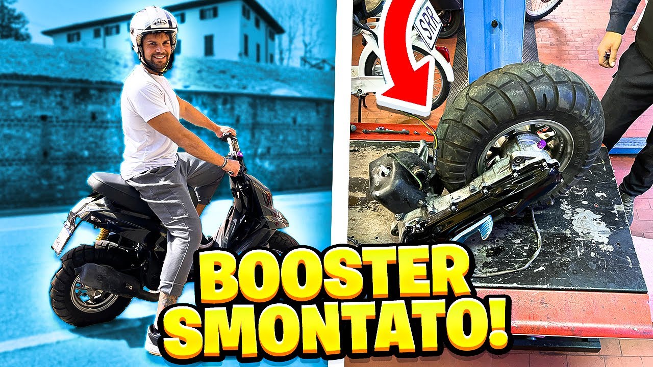 SMONTIAMO IL BOOSTER COMPLETAMENTE - NUOVO PROGETTO MALOSSI 🔥🏆