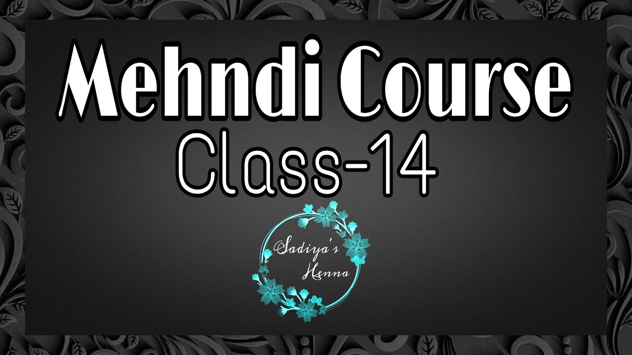 Mehndi class 14 | Checks Mehndi design | Grid Mehndi | Mehndi tutorial | Mehndi kaise lagae | Mehndi