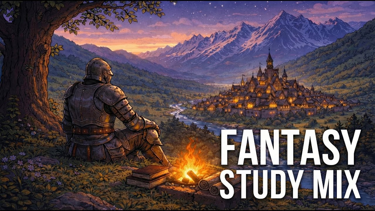 Adventure Awaits - Fantasy Campfire Music for Study