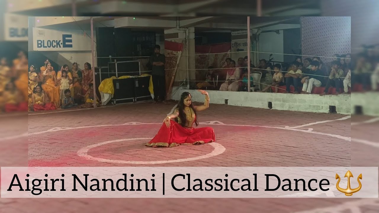 Aigiri Nandini 🔱 | Durga puja dance | Classical / Bharatanatyam | Choreographed by Aisha Arya 