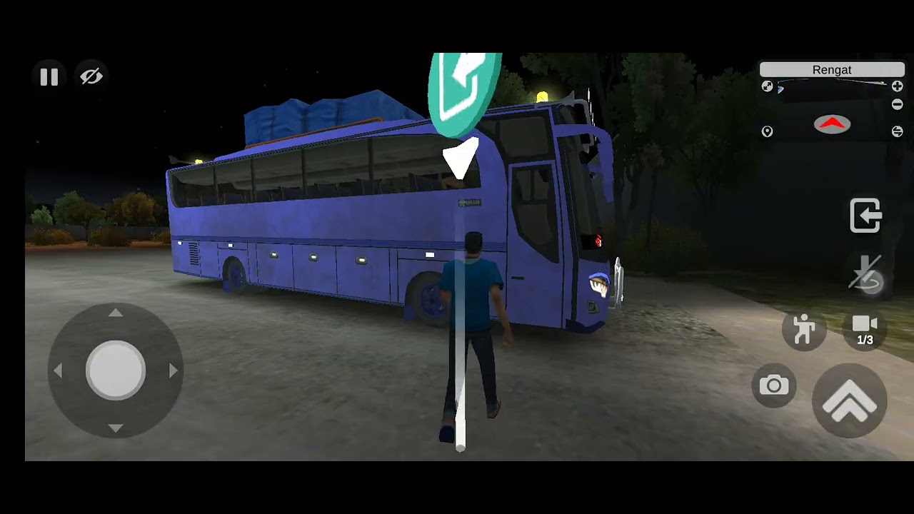 Jugando bus simulador
