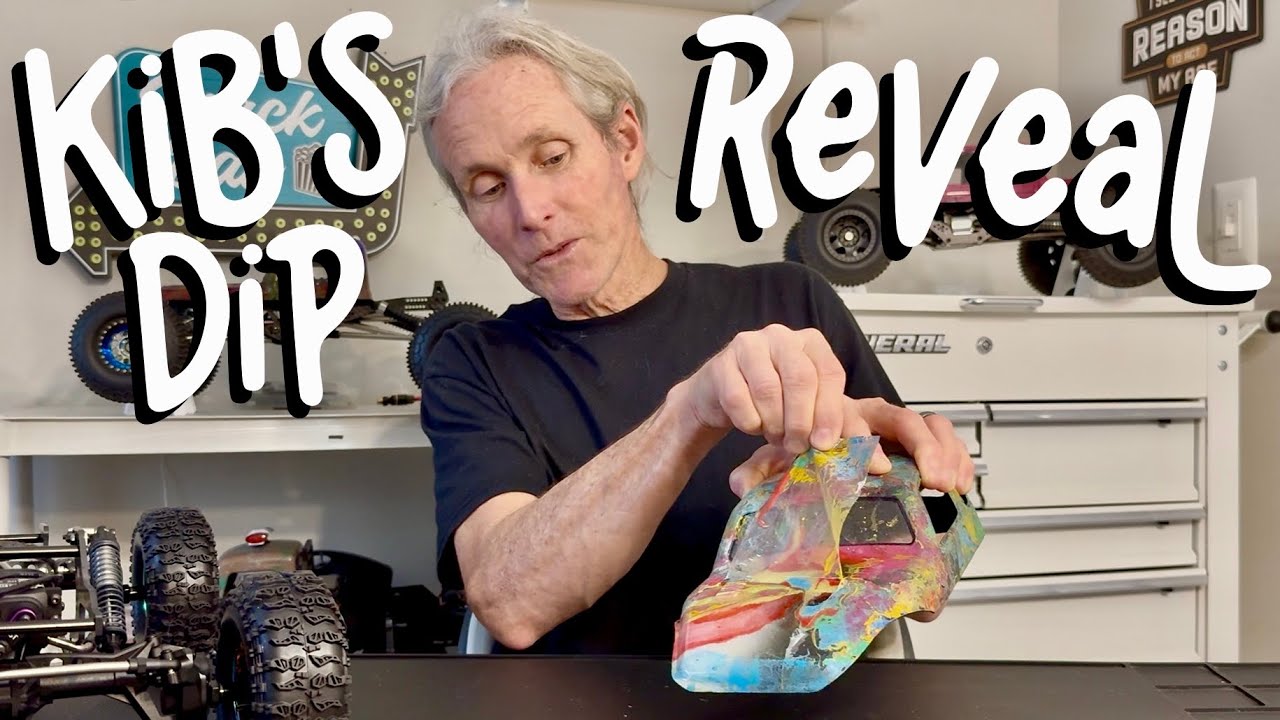 This Turned Out Amazing Freestyle Hydro Dip Reveal for my Custom LCG Rock Crawler Cheater Rig Truck 